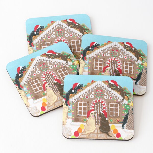 Item preview, Ginger Bread House Labradors designed and sold by HappyLabradors.