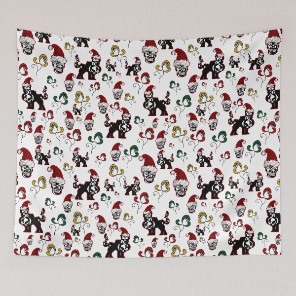 Item preview, Lion and Skull Christmas pattern.  designed and sold by BDLVandFriends.