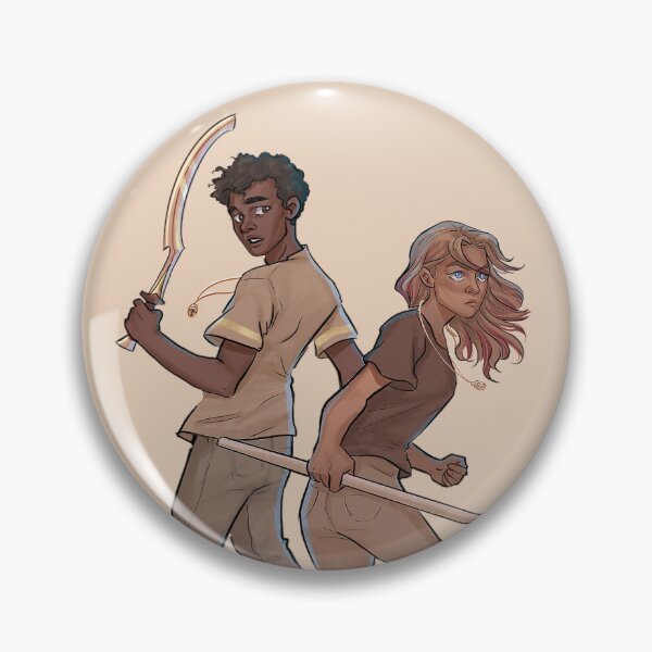 Item preview, Carter and Sadie Kane Moments Sticker pack designed and sold by KarenDelaVegart.