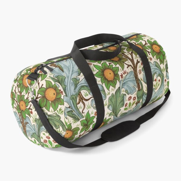 Item preview, ORANGE TREE WITH BLUE GREEN LEAVES ,FLOWERS Soft Floral Art Nouveau Pattern designed and sold by BulganLumini.