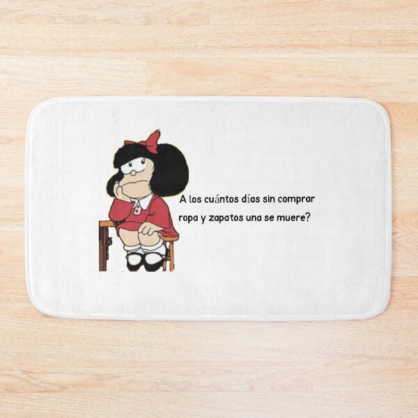 Item preview, A los cuántos días sin... funny Mafalda designed and sold by Elena's Shop.