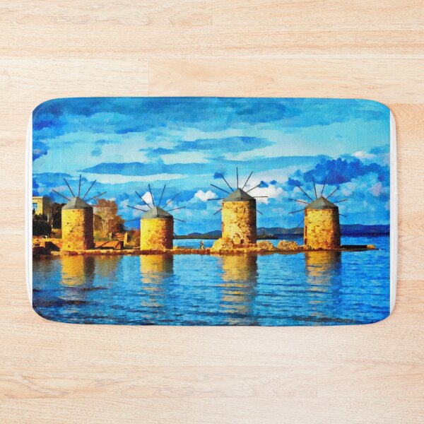 Item preview, The Windmills of Chios designed and sold by Yorgos Daskalakis.