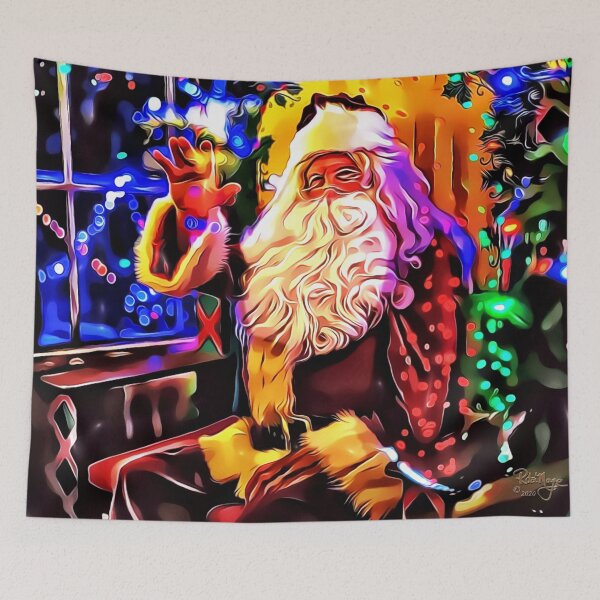 Item preview, Santa Says "Hi!" designed and sold by RitaMaye.