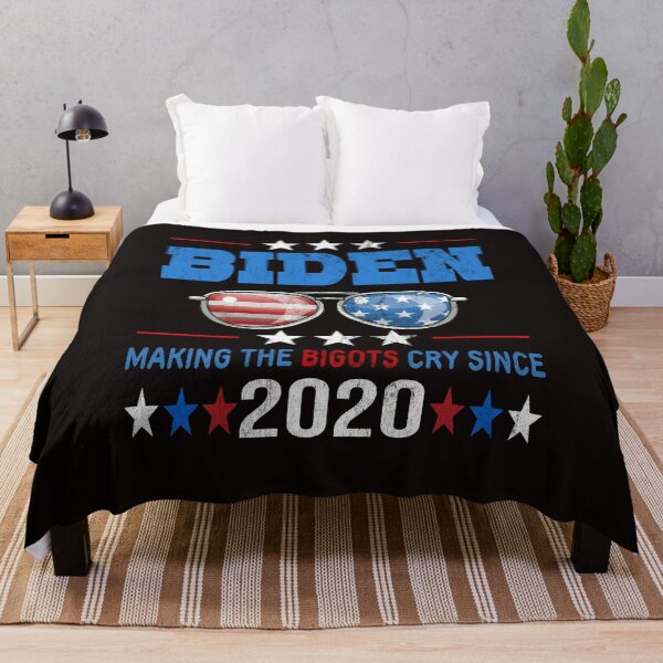 Item preview, President Joe Biden Kamala Harris 2020 Retro Vintage American Flag Aviator Sunglasses  Biden Making Bigots Cry Since 2020 designed and sold by TrustedNomads.