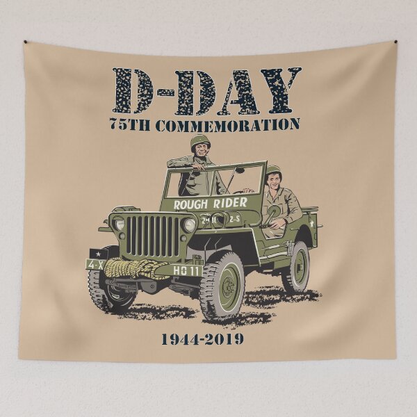 Artikelvorschau, D-DAY 75. Gedenken, Rough Rider 'GP' - warst du da? entworfen und verkauft von Bigs66.