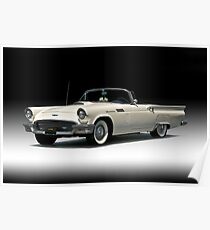 1957 Ford Thunderbird Convertible Poster