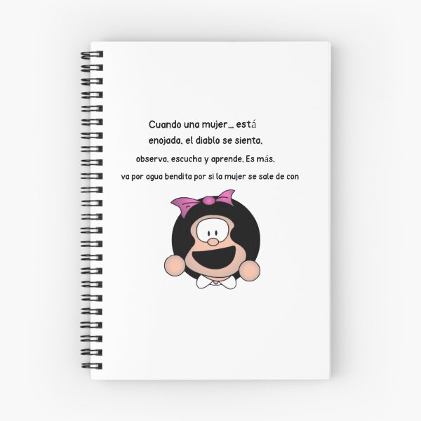 Artikelvorschau, Cuando una mujer ... lustige Mafalda entworfen und verkauft von Elena's Shop.