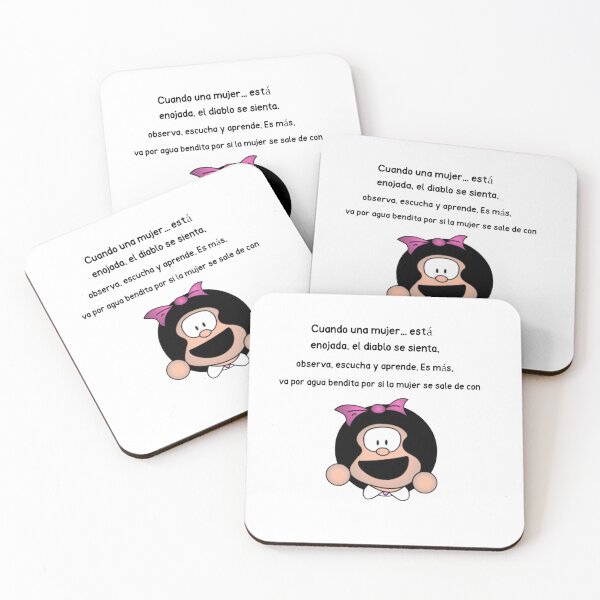 Item preview, Cuando una mujer... funny Mafalda designed and sold by Elena's Shop.