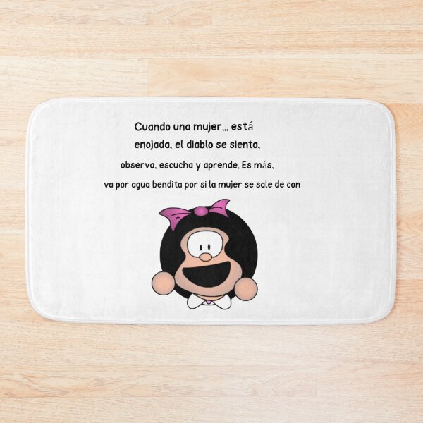 Item preview, Cuando una mujer... funny Mafalda designed and sold by Elena's Shop.