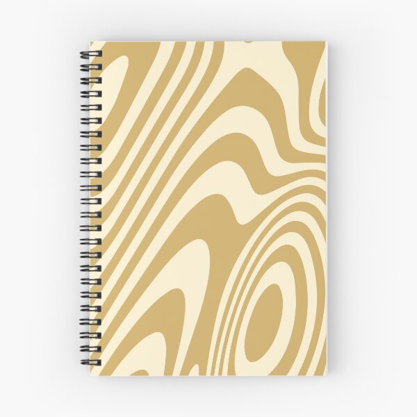Item preview, Golden Warm Zebra Grooves Abstract Pattern Art designed and sold by patternsoup.
