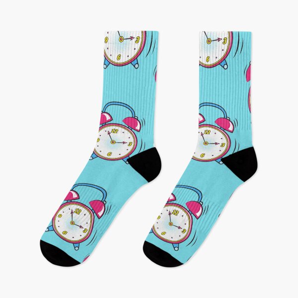 Item preview, Colorful Alarm Clock Sketch Drawing designed and sold by SLAG-Creative.