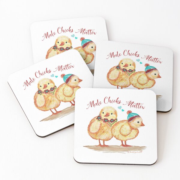 Item preview, Male Chicks Matter | Baby Chicks designed and sold by hearteyedartist.