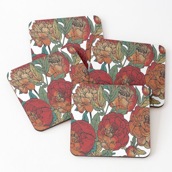 Item preview, Red Peonies designed and sold by mischellero.