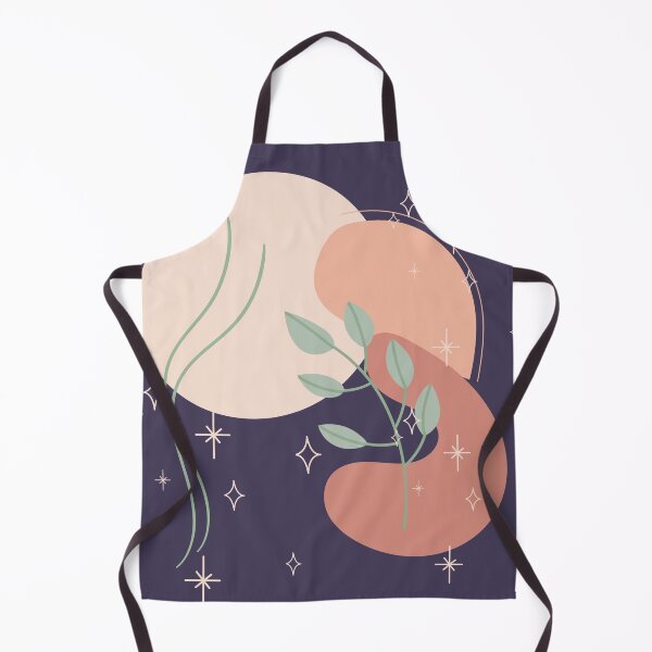 Item preview, Abstract shapes stars and leaves digital design illustration 50 designed and sold by MyBlackDreams.