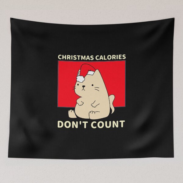 Item preview, Cat Christmas Cookies Baking Calories Increase designed and sold by besTmanuFacture.