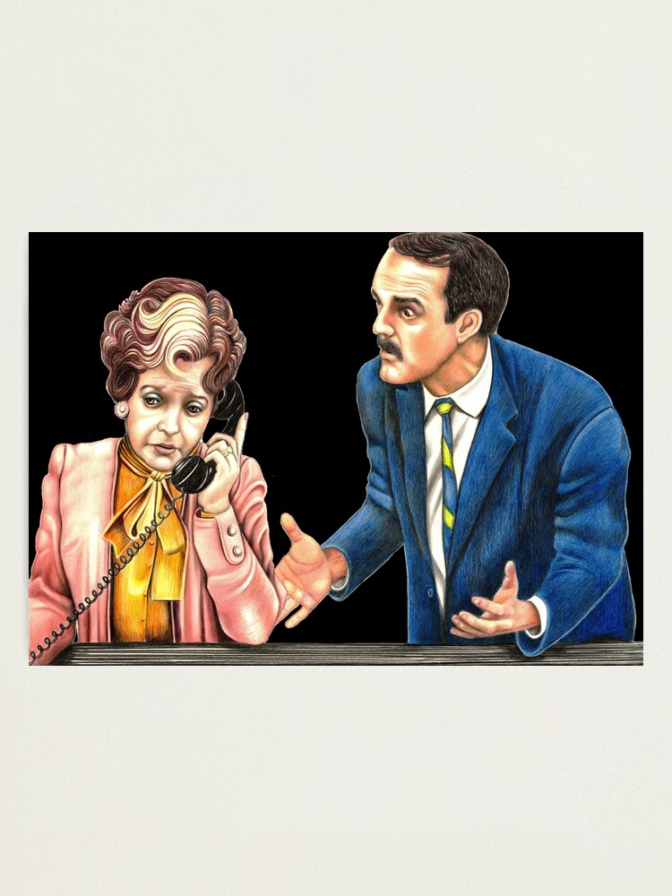 Fawlty Towers Sybil and Basil Photographic Print