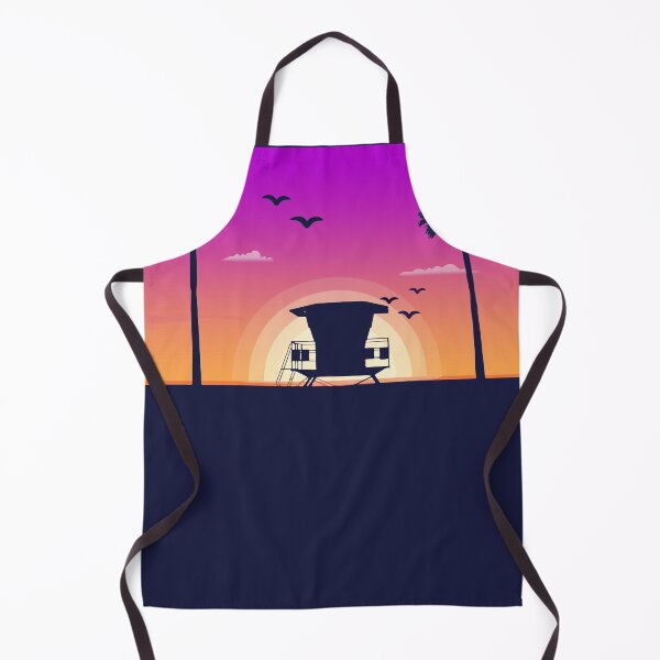 Item preview, Synthwave Lifeguard Tower designed and sold by christopper.