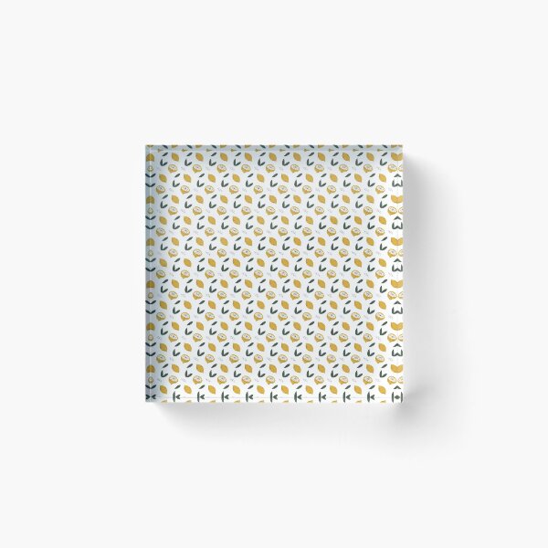 Item preview, adorkable lemon pattern designed and sold by nessdo.