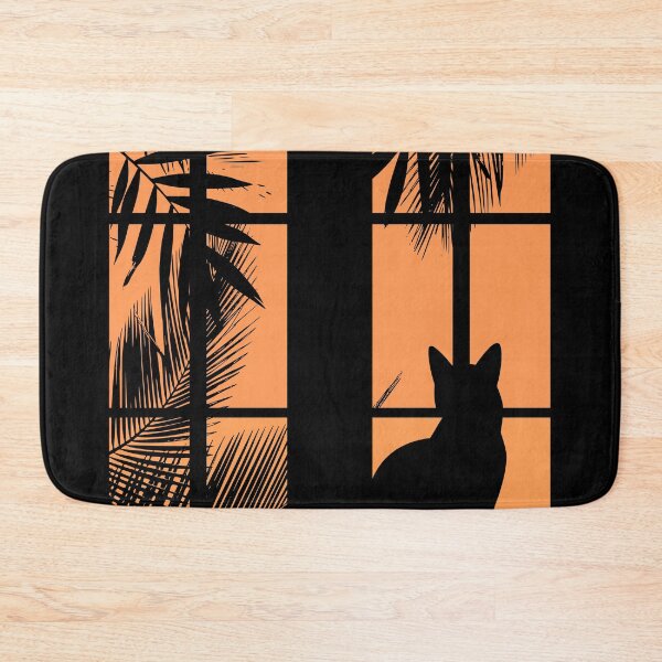 Item preview, Cat Gazing Out Of Window Silhouette designed and sold by TreacleMustard.