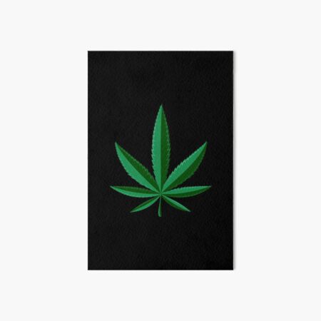 420 Weed Art Board Print for Sale by gijst