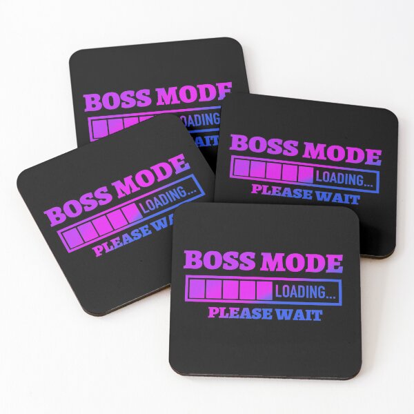 Item preview, Boss Mode Loading Please Wait  designed and sold by Tatt-Hooligans.