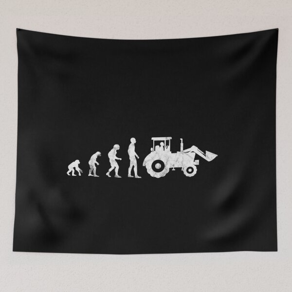 Item preview, Farmer Evolution I Gift Farm Farmer Tractor Funny designed and sold by MarioShirtWorld.