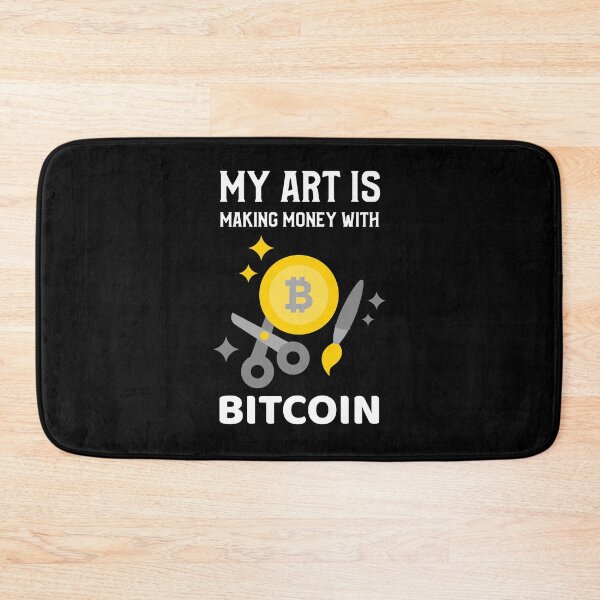 Item preview, My Art is Making Money with Bitcoin designed and sold by AeroAstro.
