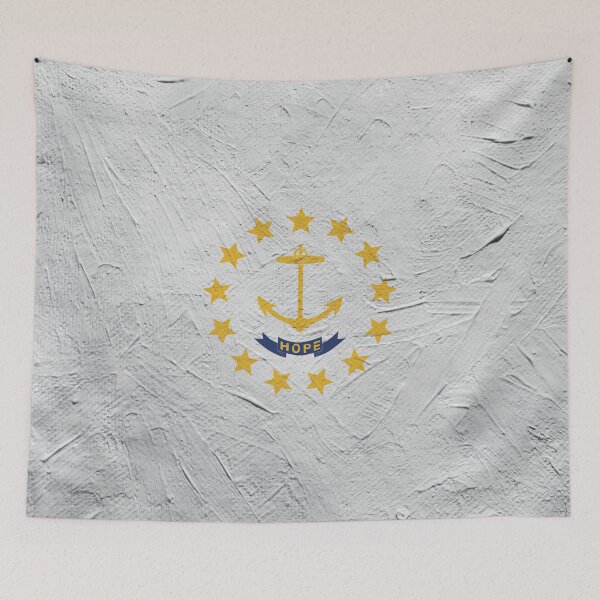 Item preview, Rhode Island Flag Wall  designed and sold by TRowanDesign.