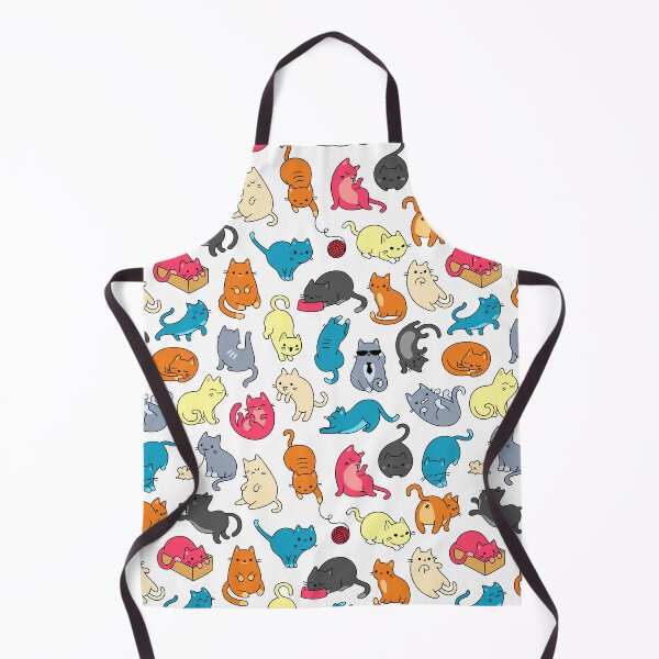Item preview, Colorful Cats and Kittens Pattern  designed and sold by BluePlanet.