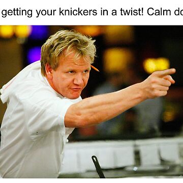 Funny chicken meme from gordon ramsay Sticker for Sale by TheBritishShop