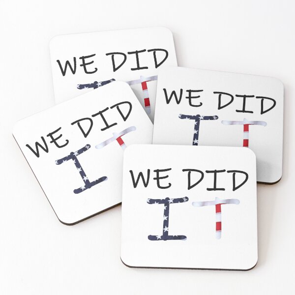 Item preview, WE DID IT AMERICA designed and sold by awesome-bee.