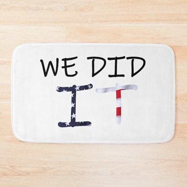 Item preview, WE DID IT AMERICA designed and sold by awesome-bee.