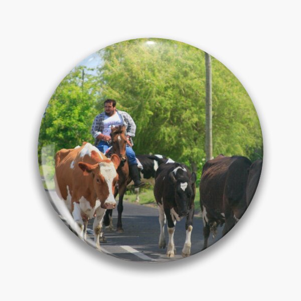 Item preview, Farmer and cows designed and sold by Gaspar Avila.