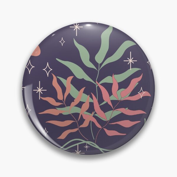 Item preview, Abstract shapes stars and leaves digital design illustration 53 designed and sold by MyBlackDreams.
