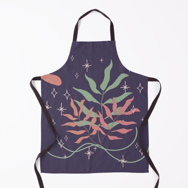 Item preview, Abstract shapes stars and leaves digital design illustration 53 designed and sold by MyBlackDreams.