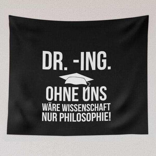 Item preview, Doctorate degree engineer saying doctorate university doctor examination designed and sold by MarioShirtWorld.