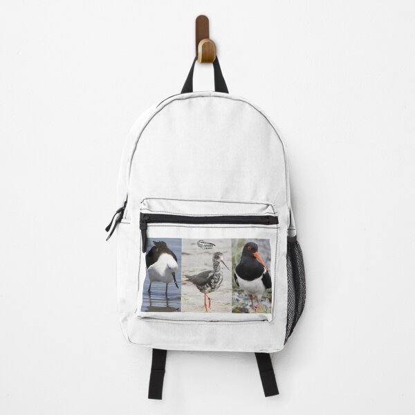 Andean Avocet - Black Stilt, juv - South Island Pied Oystercatcher Backpack