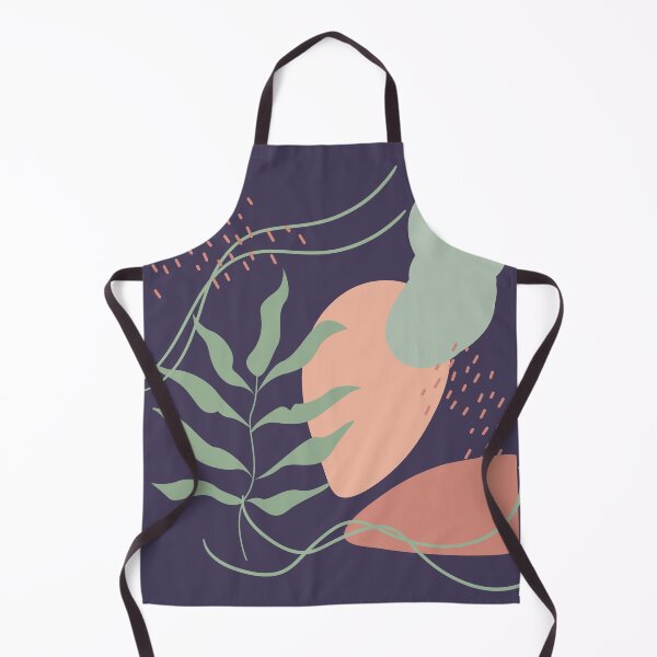 Item preview, Abstract shapes lines and leaves digital design illustration 54 designed and sold by MyBlackDreams.