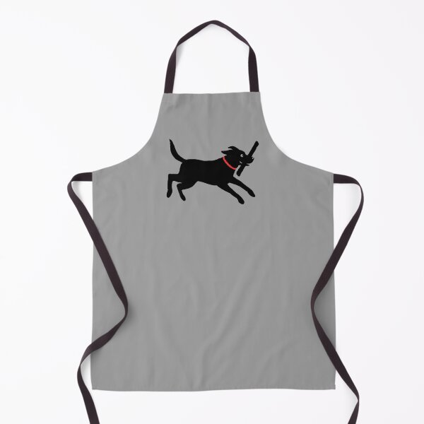 Item preview, Happy Black Lab Running | Cute Labrador Retriever designed and sold by Jenn Inashvili.