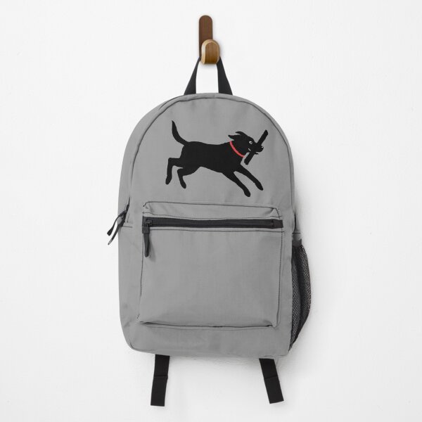 Item preview, Happy Black Lab Running | Cute Labrador Retriever designed and sold by Jenn Inashvili.