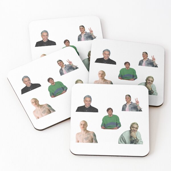 Item preview, Pete Davidson Sticker Pack - Cute Funny Merch Poster Apparel Fan Movie Tattoos Girlfriend Instagram Blonde SNL Standup Roast T-Shirt mask phone case sweater Birthday Christmas 2020 Love Happy Smile  designed and sold by qualityprinting.