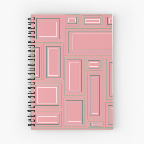 Item preview, Pink Square Grid designed and sold by RepeatCandy.