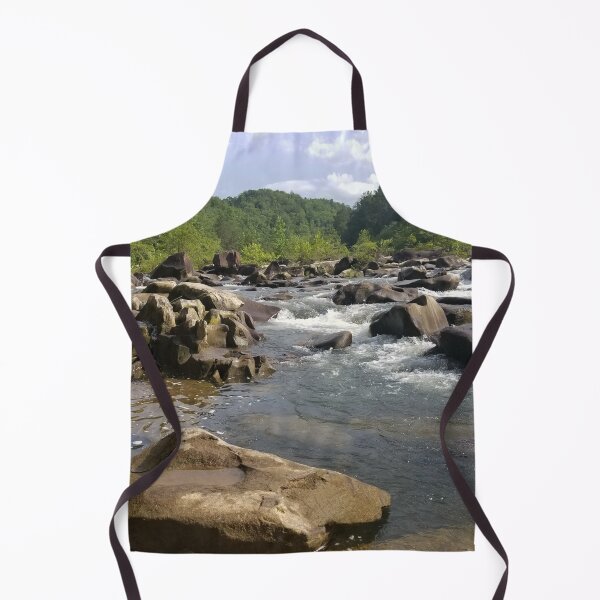 Item preview, Spring River with Green Trees in Backgrounds designed and sold by Wisps & Whiskers Designs.