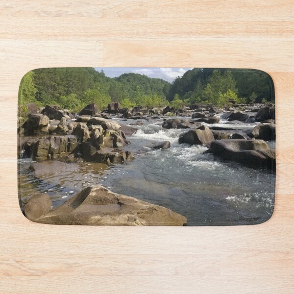Item preview, Spring River with Green Trees in Backgrounds designed and sold by Wisps & Whiskers Designs.