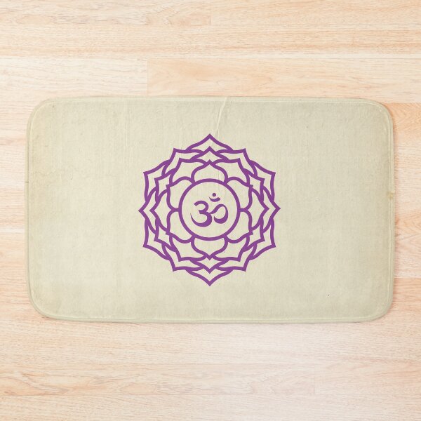 Item preview, Sahasrara, Crown Chakra Symbol on Vintage Paper designed and sold by Creative 1111.