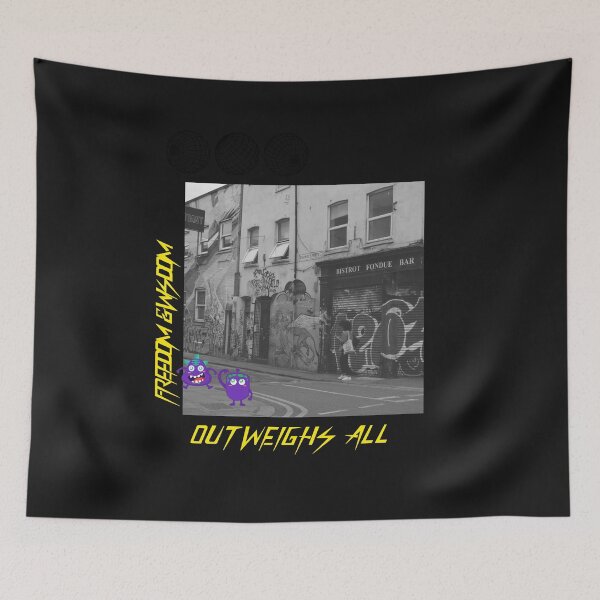 Item preview, Alien FWOA Design 'Freedom&Wisdom Outweighs All'  designed and sold by DottiLox.
