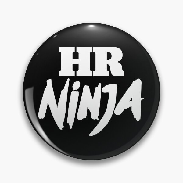 Item preview, HR Ninja Funny Mask for Human Resources designed and sold by kwillhoite.
