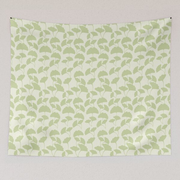 Item preview, Pretty Green Flower Leaf Pattern designed and sold by RoyalPeople.