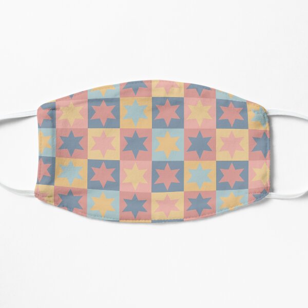 Stars pattern Flat Mask