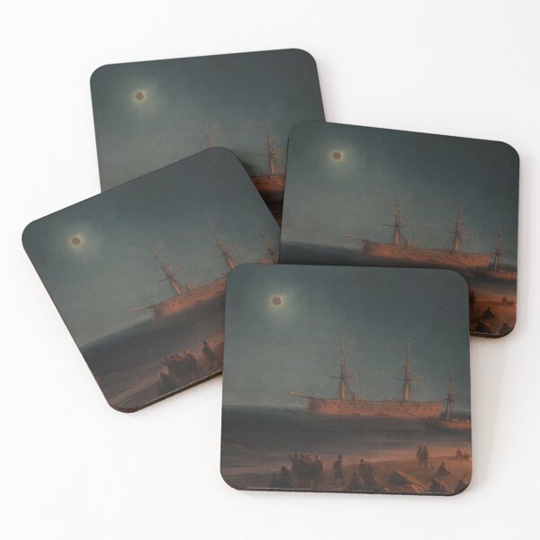 Item preview, Solar Eclipse in Feodosia (1876) - Ivan Aivazovsky designed and sold by SALON DES ARTS.